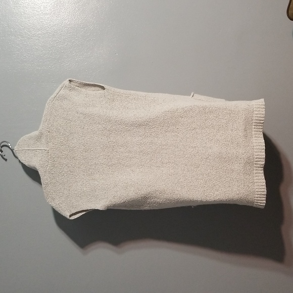 Max studio women's gray open sleeveless cardigan - Picture 10 of 16